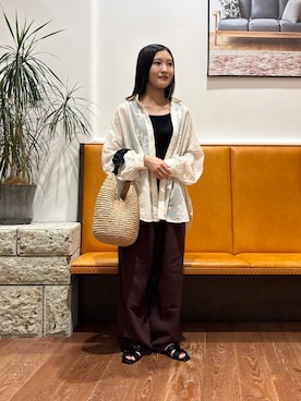 優 月さん（レディース・156cm）の春コーディネート