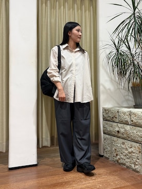 優 月さん（レディース・156cm）の秋コーディネート