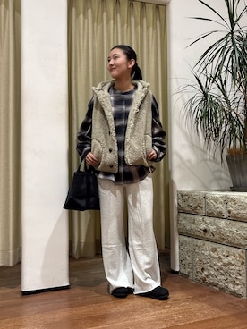優 月さん(レディース・156cm)の秋コーディネート
