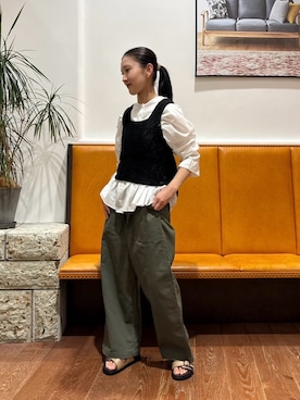 優 月さん(レディース・156cm)の春コーディネート