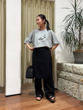 優 月さん(レディース・156cm)の夏コーディネート