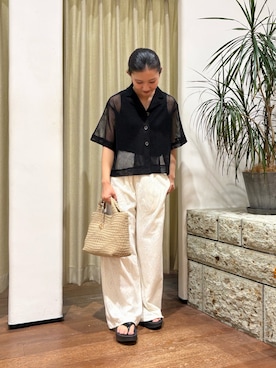 「URBAN RESEARCH DOORS(アーバンリサーチドアーズ)のアイテム(ネックレス)」を使った、優 月さん(レディース・156cm)の秋コーディネート