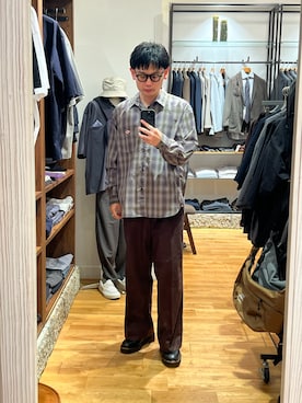 尾堂さん（メンズ・173cm）の夏コーディネート