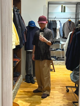 尾堂さん（メンズ・173cm）の春コーディネート