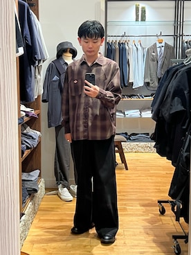 尾堂さん(メンズ・173cm)の夏コーディネート