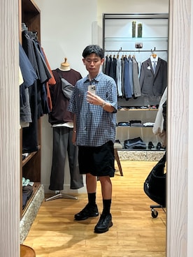 尾堂さん(メンズ・173cm)の春コーディネート