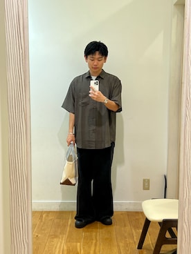 尾堂さん(メンズ・173cm)の夏コーディネート