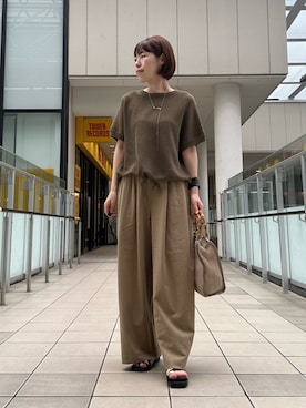 まついさん(レディース・162cm)の夏コーディネート