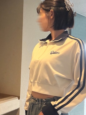 「SHEEN（シーン）のアイテム」を使った、椿さん（レディース・166cm）の春コーディネート