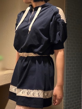 「CLEA（クレア）のアイテム」を使った、椿さん（レディース・166cm）の夏コーディネート