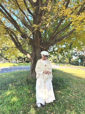 「Samansa Mos2（サマンサ モスモス）のアイテム」を使った、cocoさん（レディース・155cm）の冬コーディネート