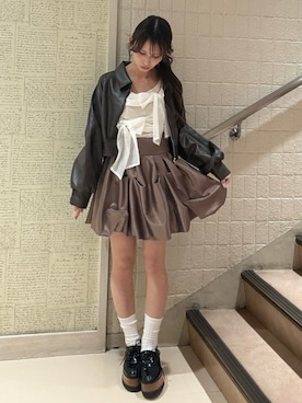 rinonさん（レディース・152cm）の春コーディネート