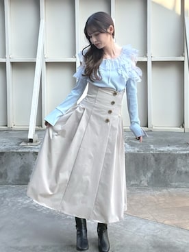 rinonさん（レディース・152cm）の冬コーディネート