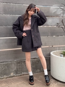 シャギーテーラージャケット｜ダズリン（dazzlin）アウトレット公式