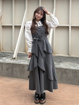 rinonさん（レディース・152cm）の冬コーディネート