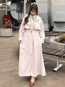 rinonさん（レディース・152cm）の冬コーディネート