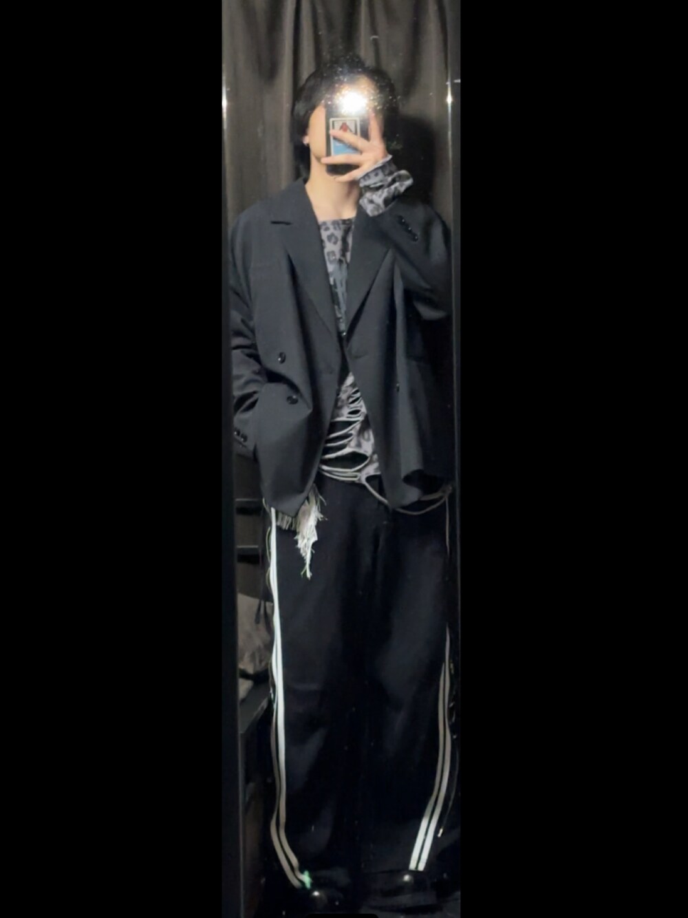 GRANCY】Zipdesign Schroedinger Track Pants / ジップデザイン