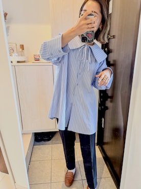 「LIAN（リアン）のアイテム」を使った、chizuru.さん（レディース・158cm）の春コーディネート