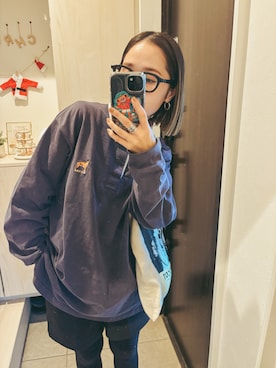 「MOSCOT（モスコット）のアイテム」を使った、chizuru.さん（レディース・158cm）の春コーディネート