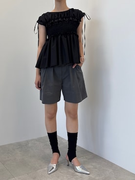 「SOEMIN（ソミン）のアイテム」を使った、Prompdoさん（レディース・163cm）の春コーディネート