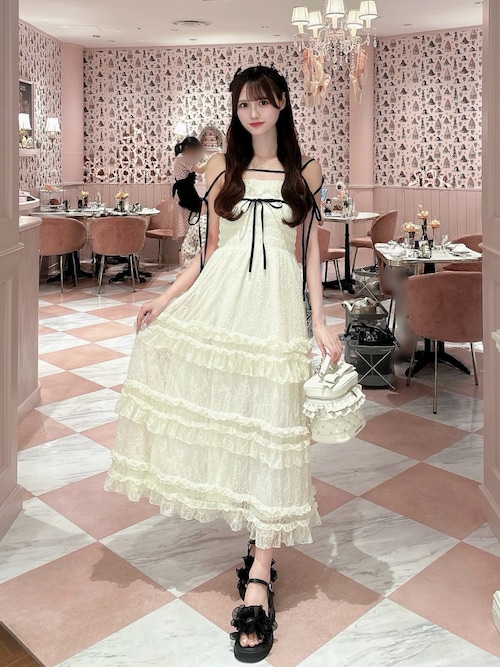 OLIVE des OLIVE（オリーブデオリーブ）の「Saxe flower stroll ロング