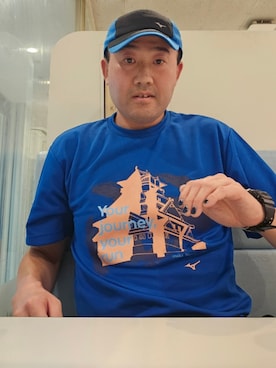 「アイテム（メイクアップ）」を使った、A'さん（メンズ・179cm）の夏コーディネート