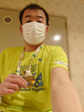 「MIZUNO（ミズノ　）のアイテム」を使った、A'さん（メンズ・179cm）の夏コーディネート