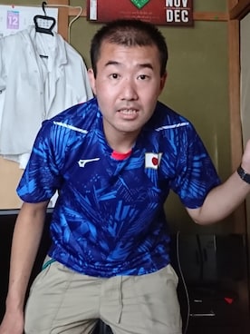 「MIZUNO（ミズノ　）のアイテム」を使った、A'さん（メンズ・179cm）の夏コーディネート