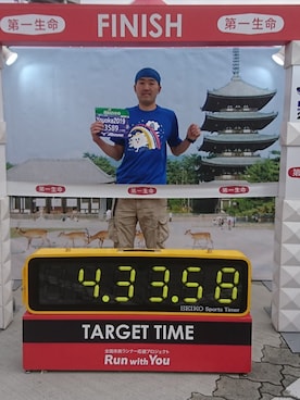 「MIZUNO（ミズノ　）のアイテム」を使った、A'さん（メンズ・179cm）の夏コーディネート