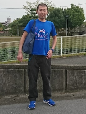 「MIZUNO（ミズノ　）のアイテム」を使った、A'さん（メンズ・179cm）の夏コーディネート