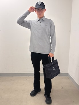 西岡琉偉さん(メンズ・175cm)の秋コーディネート