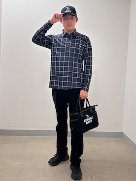 西岡琉偉さん(メンズ・175cm)の秋コーディネート