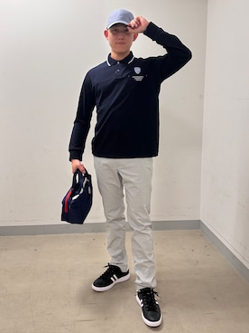 西岡琉偉さん（メンズ・175cm）の夏コーディネート