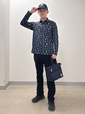 西岡琉偉さん(メンズ・175cm)の秋コーディネート
