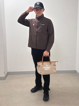 西岡琉偉さん(メンズ・175cm)の秋コーディネート