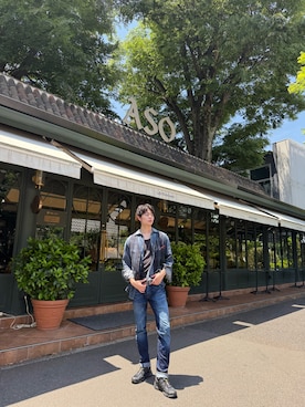「CHROME HEARTS（クロムハーツ）のアイテム」を使った、きょーすけさん（メンズ・177cm）の夏コーディネート