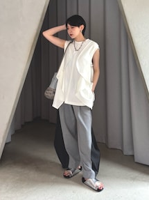 WAVE RUFFLE JERSEY TOP｜アンスリード（UN3D.）公式通販｜RUNWAY