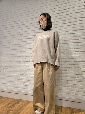 「one'sterrace（ワンズテラス）のアイテム」を使った、yuri5909さん（レディース・150cm）の冬コーディネート
