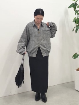 RUNAさん(レディース・157cm)の秋コーディネート