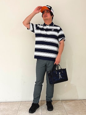 「ADABAT STREAM（アダバットストリーム）のアイテム」を使った、kumamotoadabatyuyaさん（メンズ・173cm）の夏コーディネート