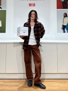 「UNIQLOコーデ」｜Tatsukiさん（メンズ・175cm）の夏コーディネート