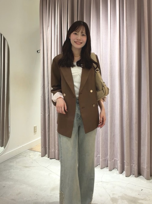 【6色展開】パット付きギャザーフリルキャミソール