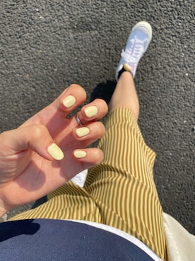 「ネイル」｜Culumi さん（レディース・160cm）の春コーディネート