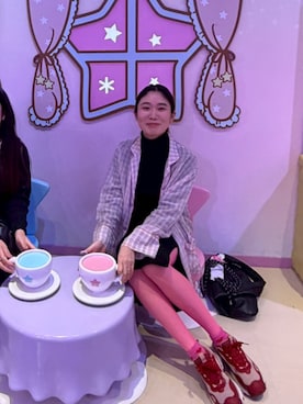 「BACCA（バッカ）のアイテム」を使った、Culumi さん（レディース・160cm）の冬コーディネート