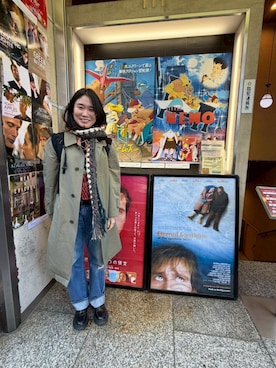 「CAMPER（カンペール）のアイテム」を使った、Culumi さん（レディース・160cm）の冬コーディネート