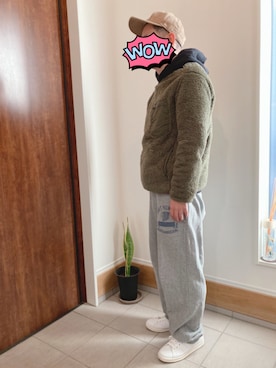 「スタンスミス」｜「アイテム（その他アウター）」を使った、とし☆さん（メンズ・167cm）の冬コーディネート
