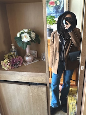 「COACH（コーチ）のアイテム」を使った、萌さん（レディース・165cm）の夏コーディネート