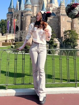 「H&M（エイチ・アンド・エム）のアイテム（ジャケット/アウター）」を使った、monachaaan23さん（レディース・154cm）の春コーディネート