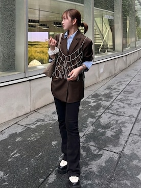 「LOUIS VUITTON（ルイヴィトン）のアイテム」を使った、monachaaan23さん（レディース・154cm）の春コーディネート