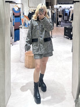 上竹七咲さんのコーディネート